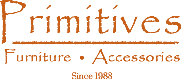 Primitives Furniture header text logo