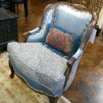 Blue Rustic Chair