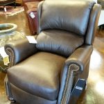 Small Brown Leather Chair